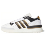 Adidas Originals Rivalry Rm Low Neslystantys Smūgius Sugeriantys Žemi Kateboardo Batai Unisex Sportbačiai Balti Rudi Juodi EF6443 36⅔