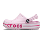 Crocs Bayaband Patogūs Universalūs Neslystantys Kvėpuojantys Vaikų Basutės Vaikų Basutės Rožinės 207019-6TG 30-31