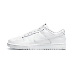 Nike Dunk Low Triple White 2021 Moteri&scaron;ki sportbačiai Skate batai DD1503-109 38.5 white