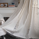 Nertos lopininės užuolaidos: Trumpos durys, Kambario pertvara, Erkeris ir Virtuvės stiliai 150*240 (830g)