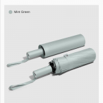 Visi&scaron;kai automatinis sustiprintas 16 Sophia skėtis vyrams, didelis vėjui atsparus skėtis maudynėms, apsaugai nuo UV spindulių, nuo saulės ir lietaus Mint green