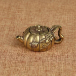 Aukso Spalvos Vario Moliūgo Arbatos Augintinis Dekoracija Mini Mažas Arbatinukas Ketus Puodai Maža Kung Fu Arbatos Namų Dekoracija Ornamentai