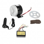 12V 250W Elektrinio Dviračio Variklio Rinkinys 2750RPM Didelio Greičio Elektrinis Pavarų Variklis su Valdikliu Motociklui
