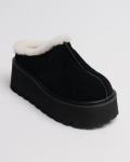 Platforminiai Ugg tipo batai Suny Liana 53800 36 juodi zom&scaron;as vilna 36 juoda