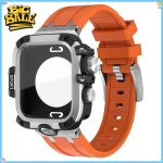 Viso korpuso dėklas + Apyrankė Apple Watch Ultra 3 2 49mm Kietas apsauginis rėmelis GWG stiliaus ekrano apsauga iWatch Series 11 10 46MM 45MM 4 46mm Series 11 10
