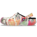 Crocs Classic Tie-Dye &Scaron;ilti klumpiniai batai Juodi Daugiaspalviai Vyri&scaron;ki sportbačiai 206341-0C4 34-35