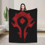 World of Warcraft, WOW Žaidimo Antklodė Kokybi&scaron;ka Super &Scaron;ilta Mėtoma Antklodė Žiemos I&scaron;kylos Lauke Grafinė Lovatiesė 50x60in