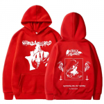 Reperis Playboi Carti Hoodies Muzikos albumas Whole Lotta raudoni megztiniai Velnias &Scaron;ėtonas Vintažinis hiphopo negabaritinis megztinis gatvės apranga S