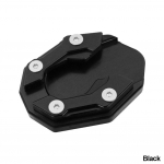Skirta YAMAHA NMAX155 XMAX300 motorolerio motociklo atramos stovo ilgintuvui pėdos &scaron;oninio stovo prailginimo pagalvėlės atraminė plok&scaron;tė, neslysta juoda