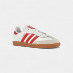 adidas Samba OG White Solar Red Gum (Women's) 36 2/3 raudona