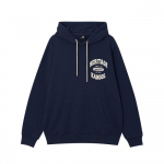 Kangol Varsity Letter Logo Semi Oversized Hoodie 5161 Dark Blue XL