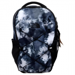 The North Face 27L Kuprinė su siuvinėtu logotipu, užtrauktuku, laisvalaikio, moteri&scaron;ka, juoda, balta, pilka NF0A3VXG-9H8 Black & White & Gray