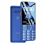 Philips E568A 4G mygtukinis telefonas (CN versija) 4G Large Battery Upgrade safyro mėlyna spalva
