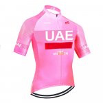 Naujas ITALIA dviračių mar&scaron;kinėlis Rožinis UAE TEAM dviračio mar&scaron;kinėlių ir &scaron;ortų komplektas Ropa Ciclismo Vyrams Moterims Vasarinis Pro dviračio maillot apranga S