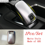 Skirta Peugeot 208 - 2025 Centrinio valdymo pavarų perjungimo rankenėlės galvutės apdailos dangtelis ABS matinė / anglies pluo&scaron;to i&scaron;vaizdos priedai Matte Style