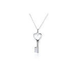 Tiffany & Co. &Scaron;irdelės Raktelio Sidabrinis Pakabukas Karoliai Moterims karoliai 35483853 Box
