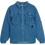 Nike X Nocta Opalinis Lelijų Lapo Džinsinis Mar&scaron;kinys FZ3261-486 XL mėlyna