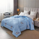 Spausdintas ra&scaron;tas Patogi &scaron;ilta pamink&scaron;tinta žieminė antklodė bendrabučio namuose medvilninė antklodė patalynė 180*220cm（2kg）