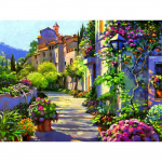 5D deimantų tapyba Miesto gėlė deimantinis siuvinėjimas kryželiu Visi&scaron;kas Kalnų kri&scaron;tolinio akmens mozaikos namų dekoras 20X30CM