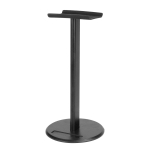 Fonken RGB ausinių stovas su LED pagrindu / USB paėmimo lemputė Kompiuterinis stalinis ausinių ekrano laikiklis PC Gamer ausinių priedai Basic Model juoda