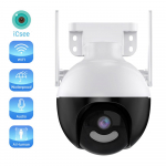 4MP WiFi PTZ IP kamera ICsee lauko apsaugos kamera vaizdo stebėjimo CCTV kameros Onvif AI žmogaus aptikimas spalvotas naktinis matymas Only Camerfa