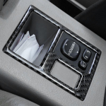 Automobilio anglies pluo&scaron;to vidinio galinio vaizdo veidrodėlio reguliavimo jungiklio mygtuko dangtelio apdaila, skirta &bdquo;Toyota Rav4 RAV 4 2006 2007 2008 2009 2010 2011&ldquo;