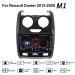 Android skirta Renault Duster 2015-2020 su mygtuku rankenėle CarPlay Radio Video Multimedijos GPS grotuvas 2+32GB