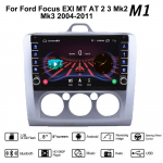 Android automobilinis radijas, skirtas Ford Focus EXI MT AT 2 3 Mk2 Mk3 2004-2011 su mygtuku rankenėlė Multimedijos grotuvas Navigacija GPS Carplay 2+32GB