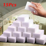 15 vnt Magic Sponge Eraser Clean melamino daugiafunkciniai putplasčio valymo reikmenys 15Pcs