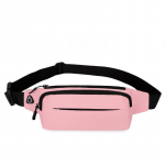 Unisex juosmens krep&scaron;ys krūtinės krep&scaron;ys Crossbody Bag Hip Waist Pack diržas piniginė Drobė violetinė