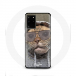 Coque pour Samsung Galaxy S11 Plus Chat avec une capuche photo drole Animaux