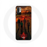 Coque pour Xiaomi Redmi Note 10T 5G Stranger Things Saison 4 Affiche Art Equipages de la Nouvelle Th
