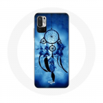 Coque pour Xiaomi Redmi Note 10 5G Attrape r&ecirc;ve bleu