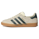 adidas Vyri&scaron;ki Gazelle Indoor Kreminės Baltos Žalios Gumos Unisex Sportbačiai Collegiate-Green IH7502 36