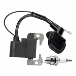 Skirta 47CC 49CC 2 taktų mini keturračiui, ki&scaron;eniniam purvo dviračiui, didelio na&scaron;umo variklio uždegimo ritės uždegimo žvakė, padidinanti galią