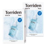Torriden DIVE-IN hialurono rūg&scaron;ties veido kaukės lapeliai (10 Skaičiavimas), Drėkinantis Jautriai, Sausai Odai | Be Kvapo, Be Alkoholio, Vegani&scaron;kas, Nebandytas su Gyvūnais white