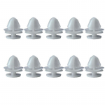 Vidinių durų kortelių apdailos spaustukai Plastikiniai Peugeot tvirtinimo elementai, skirti 206 206+ 206 furgonui 207 406 407 607 807 spaustukai, tvirtinimo galvutės apmu&scaron;alai, laikiklio tvirtinimo detalės 10X