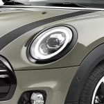 2 vnt. priekinių žibintų žiedo apdailos apdailos žiedas 51712355791 51712355798 Automobilio priekinių žibintų apdailos žiedo dangtelio dekoras MINI F55 F56 F57 priedams CHINA