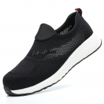 Madingi tinkliniai apsauginiai batai Vyri&scaron;ki vasariniai plieniniai darbo batai Nepramu&scaron;ami, nesudužę Darbo saugos batai Vyri&scaron;ki, kvėpuojantys apsauginiai batai, vyri&scaron;ki 45