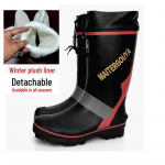 Vyri&scaron;ki, neslystantys plieniniai dygliukai guminiai batai, skirti žvejybai lauke ir sniegui M fits 39-40