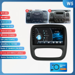 Ossuret 4G AI balso Android Auto radijas Renault Trafic 3 2014-2021 Opel Vivaro B 2014-2018 Carplay Automobilio multimedija I&scaron;manusis ekranas GPS 2DIN W5 A 8Core 4G 64G