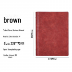 A5 bloknotas: Ypač storas verslo bloknotas su individualiu logotipo spausdinimu biuro susitikimams A5