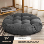 Ergonomi&scaron;ka tatamio kėdės pagalvėlė biurui ir svetainei Large Round: 55cm, Thick 10-12cm