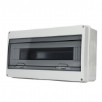 Paskirstymo dėžutė 18 vietų vandeniui atspari automatinių jungiklių plastikinio dangtelio apsaugos dėžė vidaus ir lauko naudojimui