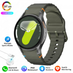 Originalus laikrodis mini i&scaron;manusis laikrodis vyrams moterims HD AMOLED balso skambutis NFC GPS seklys sportiniai laikrodžiai individualus 40mm žalia