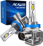 H11 LED priekinis žibintas, 30 000 LM, 700% ry&scaron;kesnis, Suderinamas su H8, H9, H11, H16, 6 500 K, H11 balta