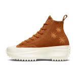 Converse Run Star Hike Platform Auk&scaron;ti Siuvinėti Gėlių - Gintaro Spalvos Vyri&scaron;ki Kedai Rudo Gintaro-Sepijos Spalvos Egreto A04299C 42.5