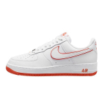 Nike Air Force 1 07 Balti Pikanti&scaron;kai Raudoni Vyri&scaron;ki Sportbačiai DV0788-102 46