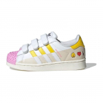 LEGO x adidas Superstar CF C A&scaron; myliu Lego - Rožiniai vaiki&scaron;ki sportbačiai Balti Debesies baltumo Geltoni IF2910 30