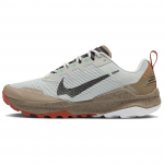 Nike Wildhorse 8 &Scaron;viesiai Sidabrinės Chaki Spalvos Vyri&scaron;ki Sportbačiai Pilki Vintage-Koraliniai Aksominiai Rudos Spalvos DR2686-005 40